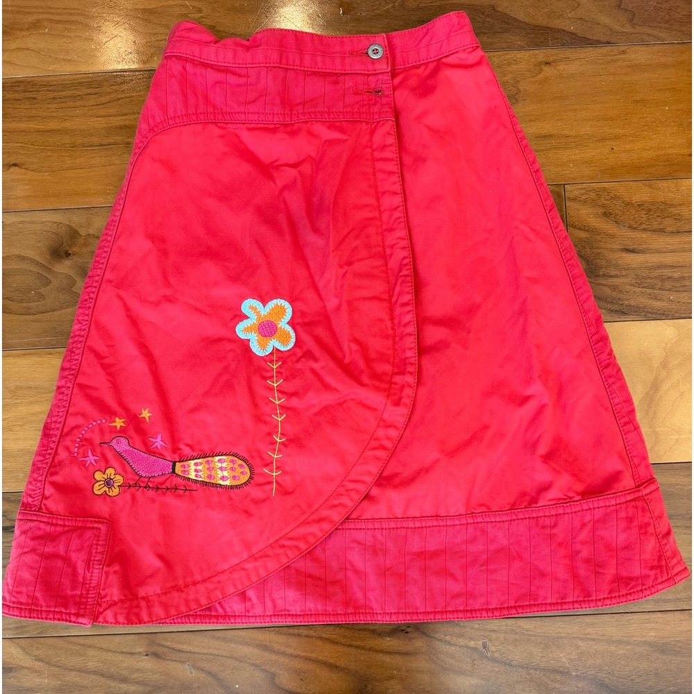 Oilily reversible wrap fall skirt size 152/age 11-12.